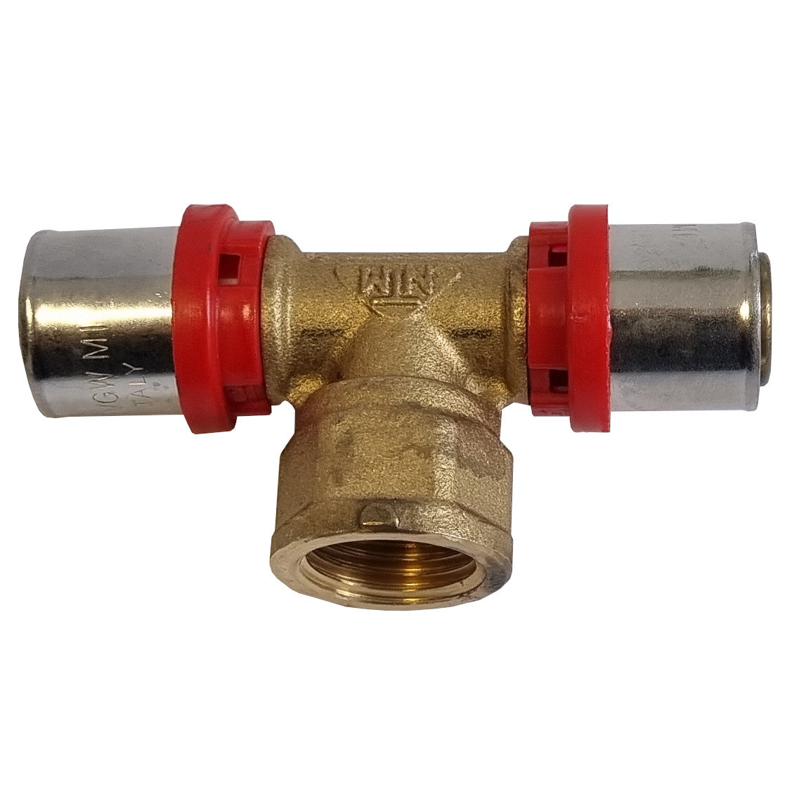Install Alpex press T-idom BM 26-3/4 "-26