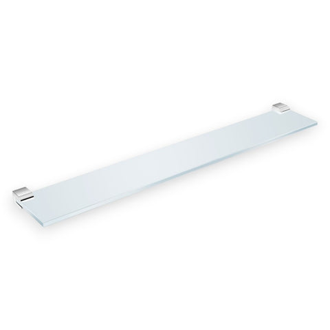 Jika Cubito Pure üveg polc, krómozott, 57 cm