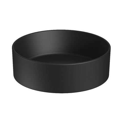 Jika Cubito Pure mosdótál kerek 40x15 cm fekete