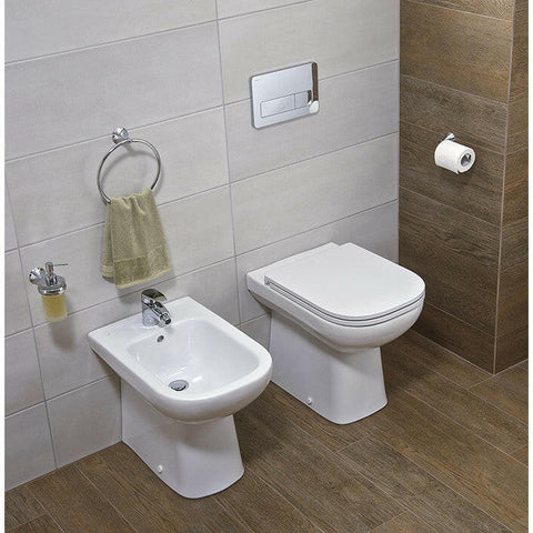 Jika Deep by Jika WC-csésze, álló, mélyöblítésű, univerzális csatlakozással, fehér 54 cm