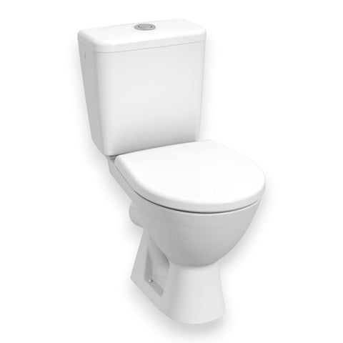 Jika Lyra Plus monoblokkos WC szett, ferde kifolyású, mélyöblítésű, alsó vízbekötés, fehér