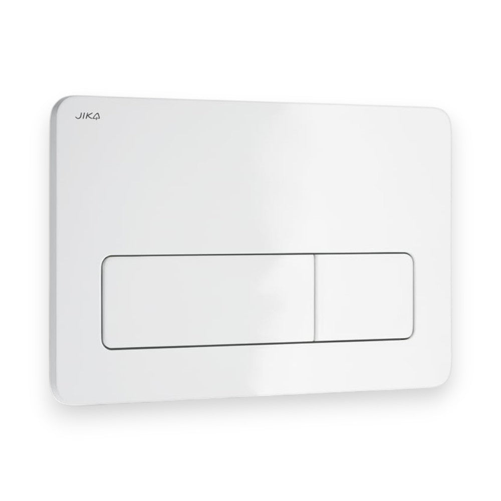 Jika PL3 Single Flush nyomólap, dual flush, fehér