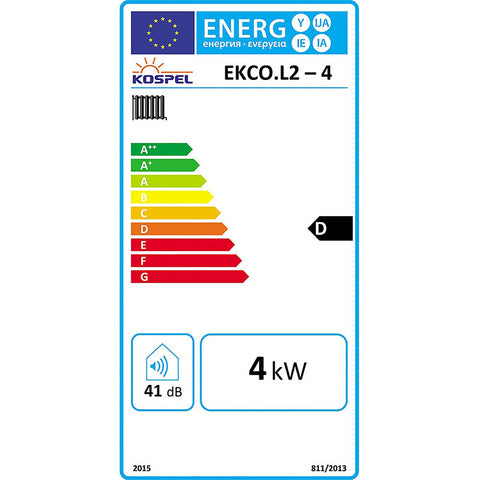 KOSPEL EKCO.L2 4 kW Elektromos kazán Fűtő 4 kW