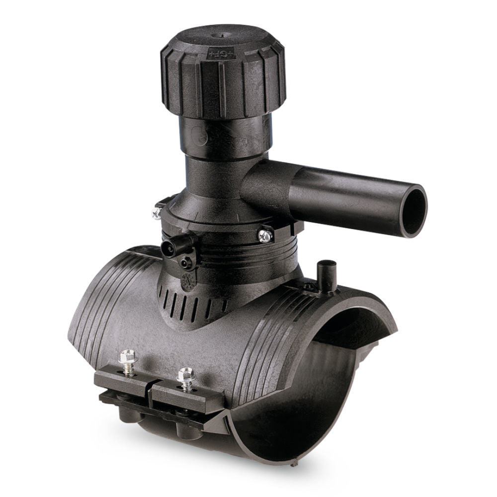 KPE Elektrofitting nyeregidom nyomás alatti 315-63 DAA