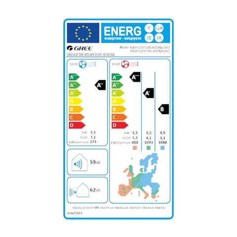 Kinghome Maximus mono split klíma szett 3.51 kW