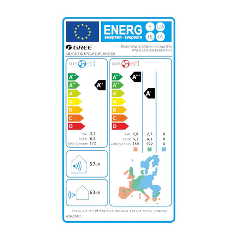 Kinghome Primor mono split klíma szett 3.2 kW