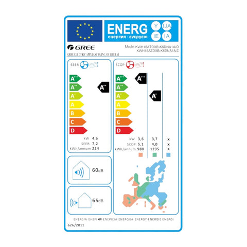 Kinghome Primor mono split klíma szett 4.6 kW