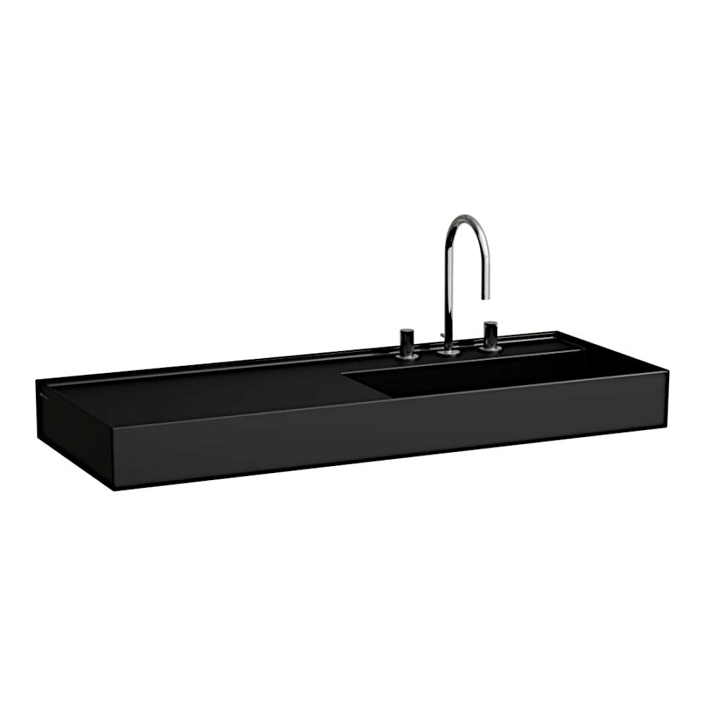 Laufen Kartell by Laufen mosdó 120 cm széles  matt fekete