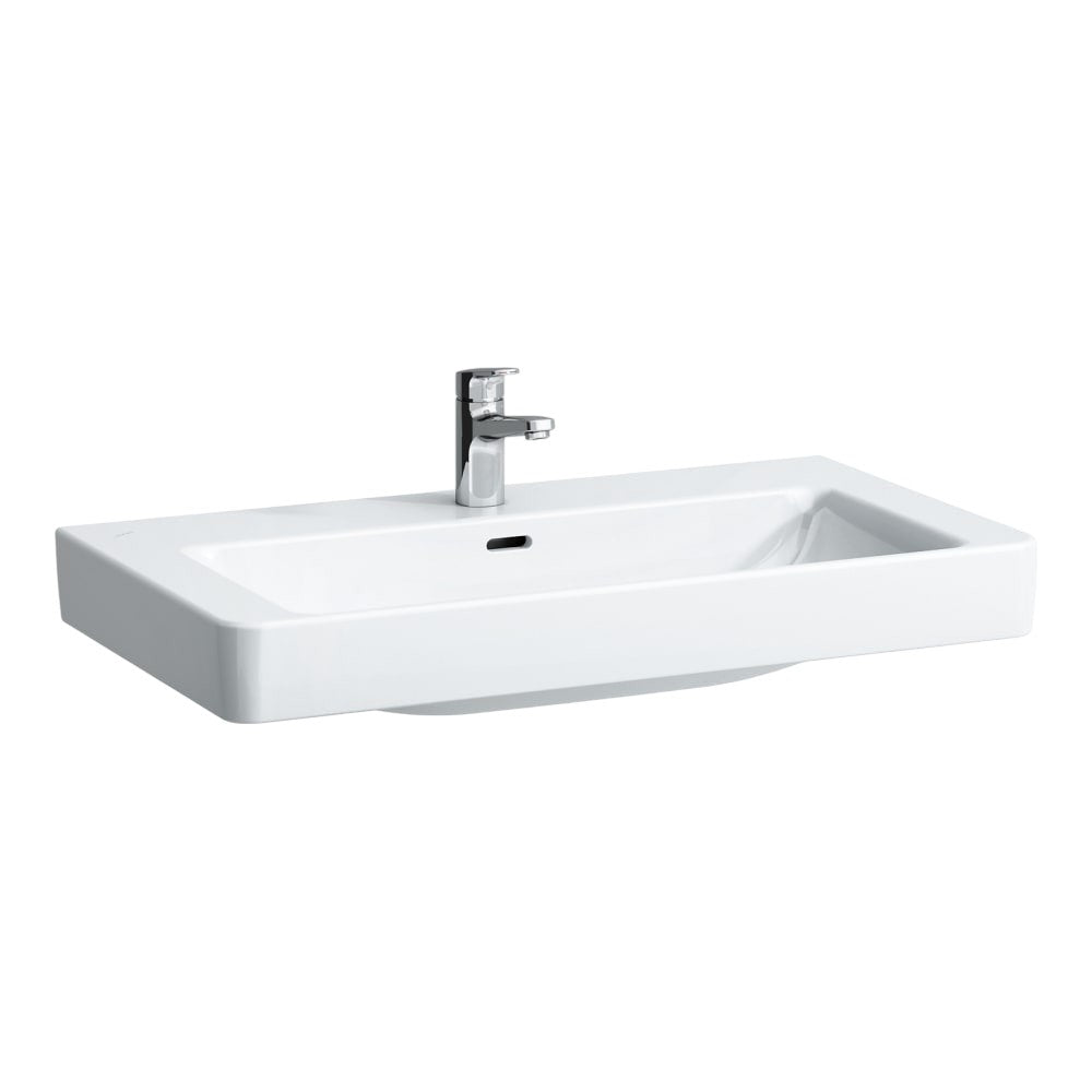 Laufen Pro S mosdó csiszolt aljú, 1 csaplyukkal, 85x46cm