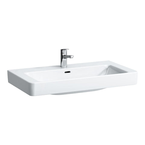 Laufen Pro S mosdó csiszolt aljú, 1 csaplyukkal, 85x46cm