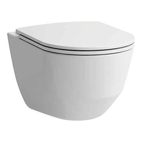 Laufen Pro wc csésze, fali, perem nélküli, mély öblítésű