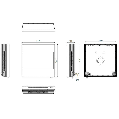 LG A09GA1 ArtCool Gallery Special split klíma szett, 2,6 kW (A09GA1.NSE + A09GA1.U18)
