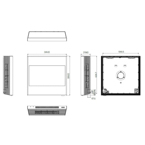 LG A12GA2 ArtCool Gallery Premium split klíma szett, 3,5 kW (A12GA2.NSE + A12GA2.U18)
