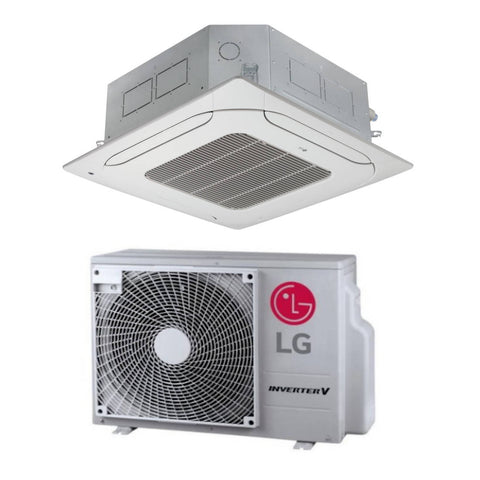 LG CT12F/UUA1  Standard kazettás split 3,5 kW, távirányítóval, PT-QAGW0 beépítőkerettel