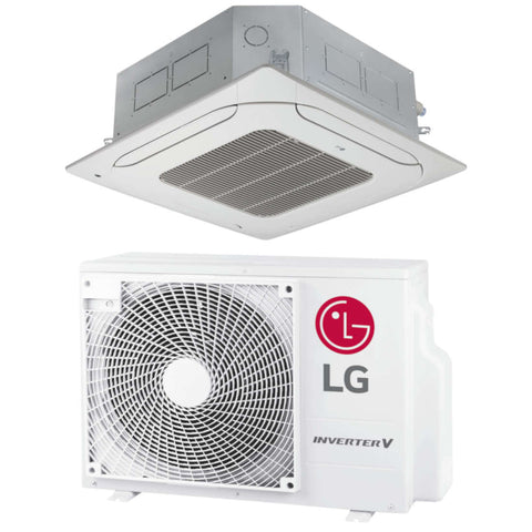 LG CT18F/UUB1  Standard kazettás split 5,0 kW, távirányítóval, PT-QAGW0 beépítőkerettel
