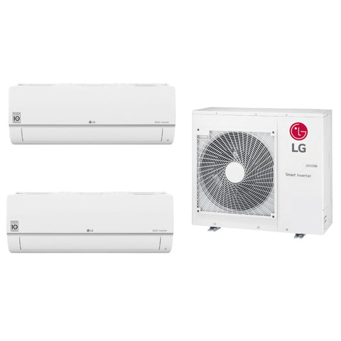 LG multi split klíma szett - kültéri: 8,8kW(MU5R30), beltéri: 3,5kW(PC12SK) + 5kW(PC18SK)
