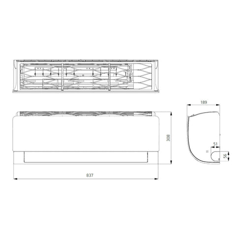 LG S09ET DualCool Special ET split klíma szett, 2,6 kW (S09ET.NSJ + S09ET.UA3)
