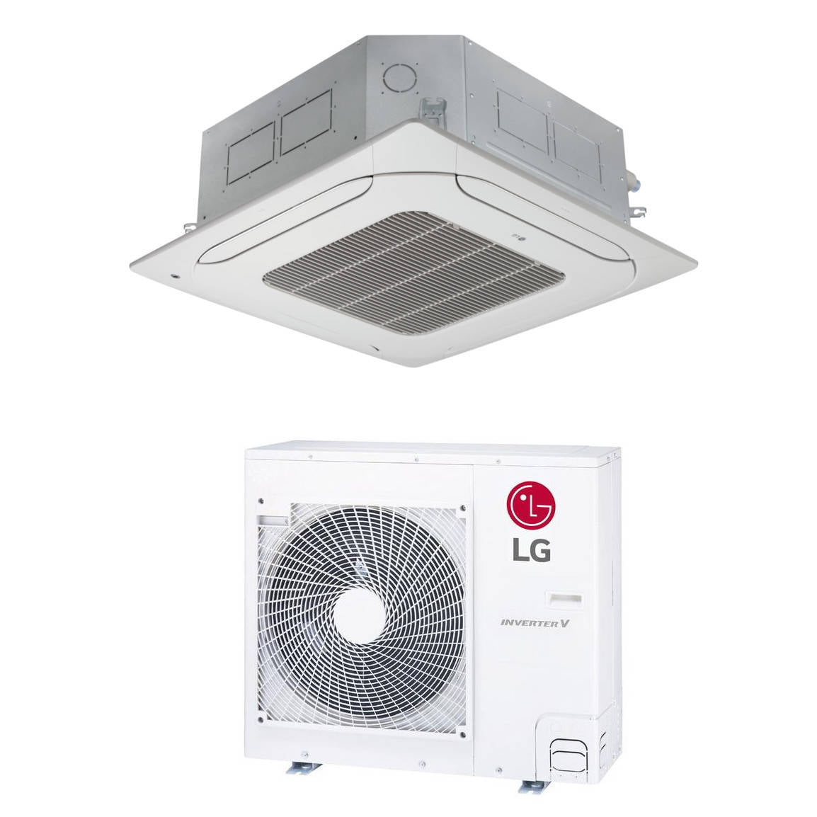 LG UT30F/UUC1 Standard kazettás split 8,0 kW, távirányítóval, PT-AAGW0 beépítőkerettel