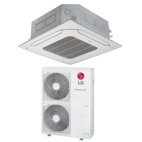LG UT36F/UUD1 Standard kazettás split 10,0 kW, távirányítóval, PT-AAGW0 beépítőkerettel