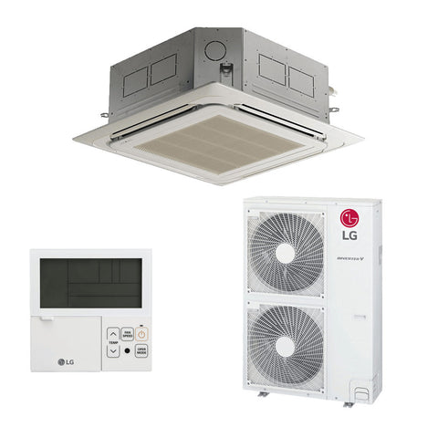 LG UT42F/UUD1 Standard kazettás split 12,5 kW, távirányítóval, PT-AAGW0 beépítőkerettel
