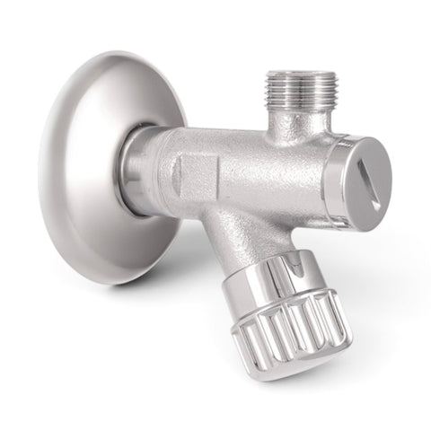 Mofém sarokszelep 1/2"-3/8" , szűrős