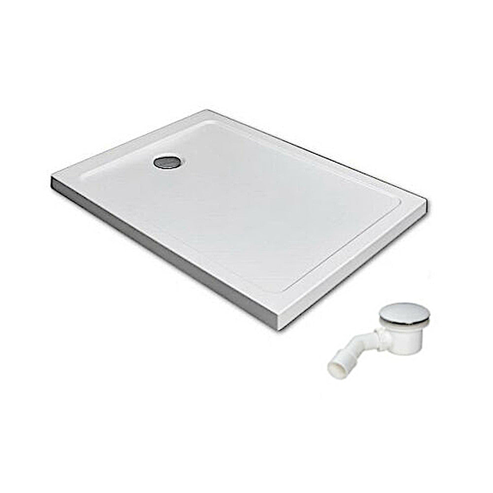 Radaway Doros F zuhanytálca 120x90 cm akril, lapos, ST90 szifonnal (cikkszám: SDRF1290-01)