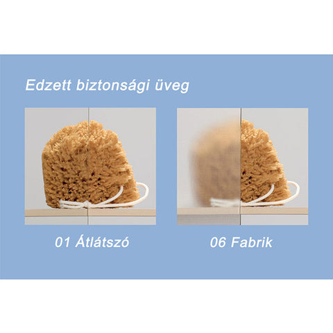 H2O Projecta zuhanykabin íves 90x90 átlátszó üveg - kifutó, helyette: RADA-34200-01-01M