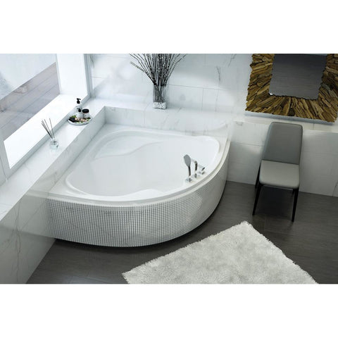M-Acryl Samanta fürdőkád 150x150 cm + láb (cikkszám: 12025)