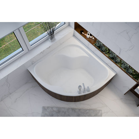 M-Acryl Samanta fürdőkád 150x150 cm + láb (cikkszám: 12025)