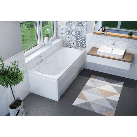 M-Acryl Sortiment fürdőkád 160x75 cm + láb (cikkszám: 12049)