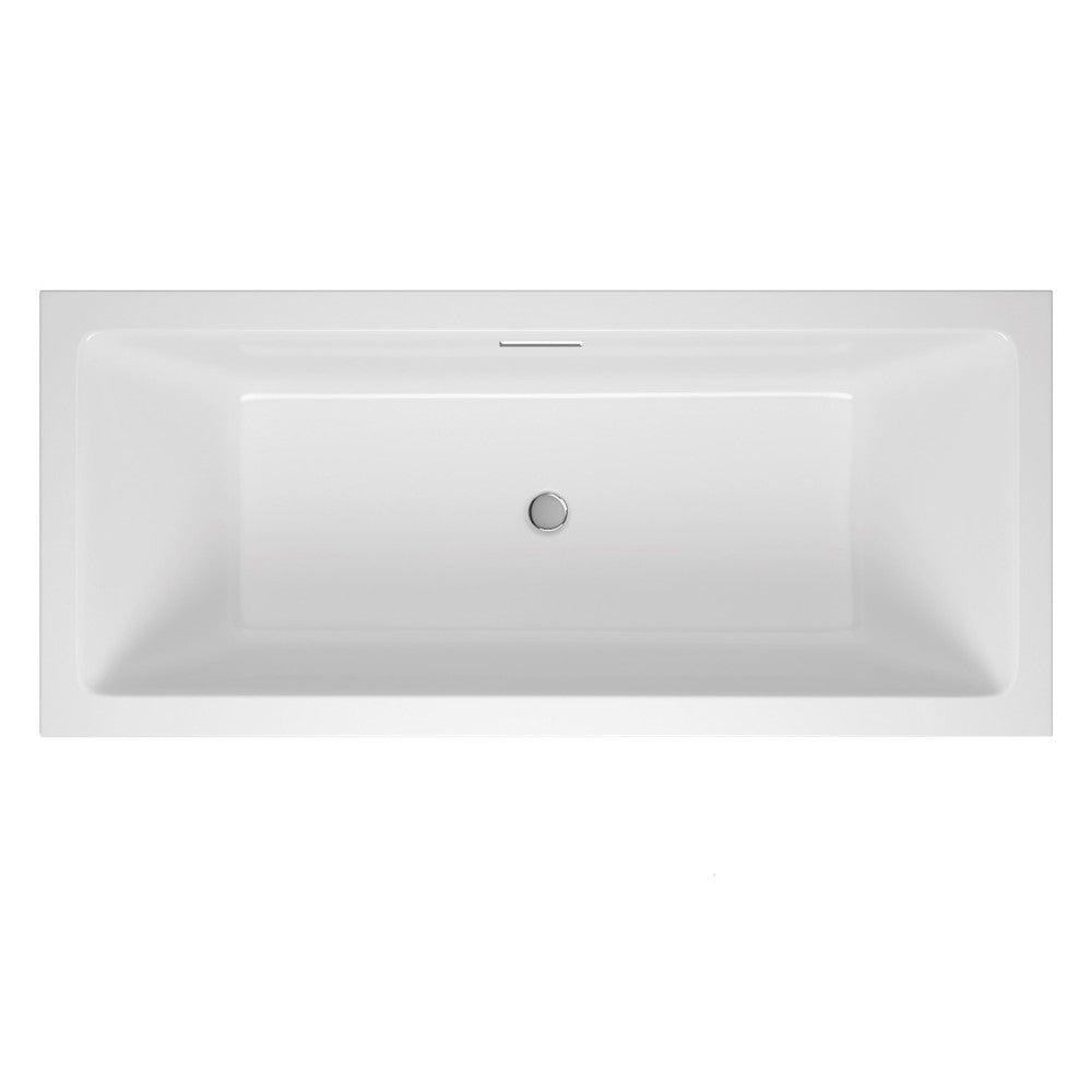 M-Acryl Sabina Pro 180x80 kád vízszintes túlfolyó nyílással
