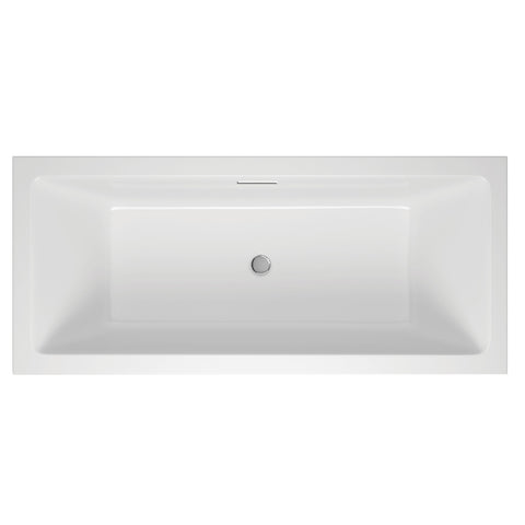 M-Acryl Sabina Slim Pro 160x75 kád vízszintes túlfolyóval