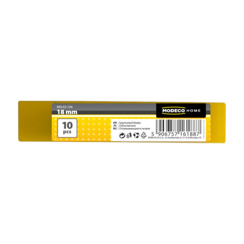 Szike penge 18mm 10db Modeco 63104