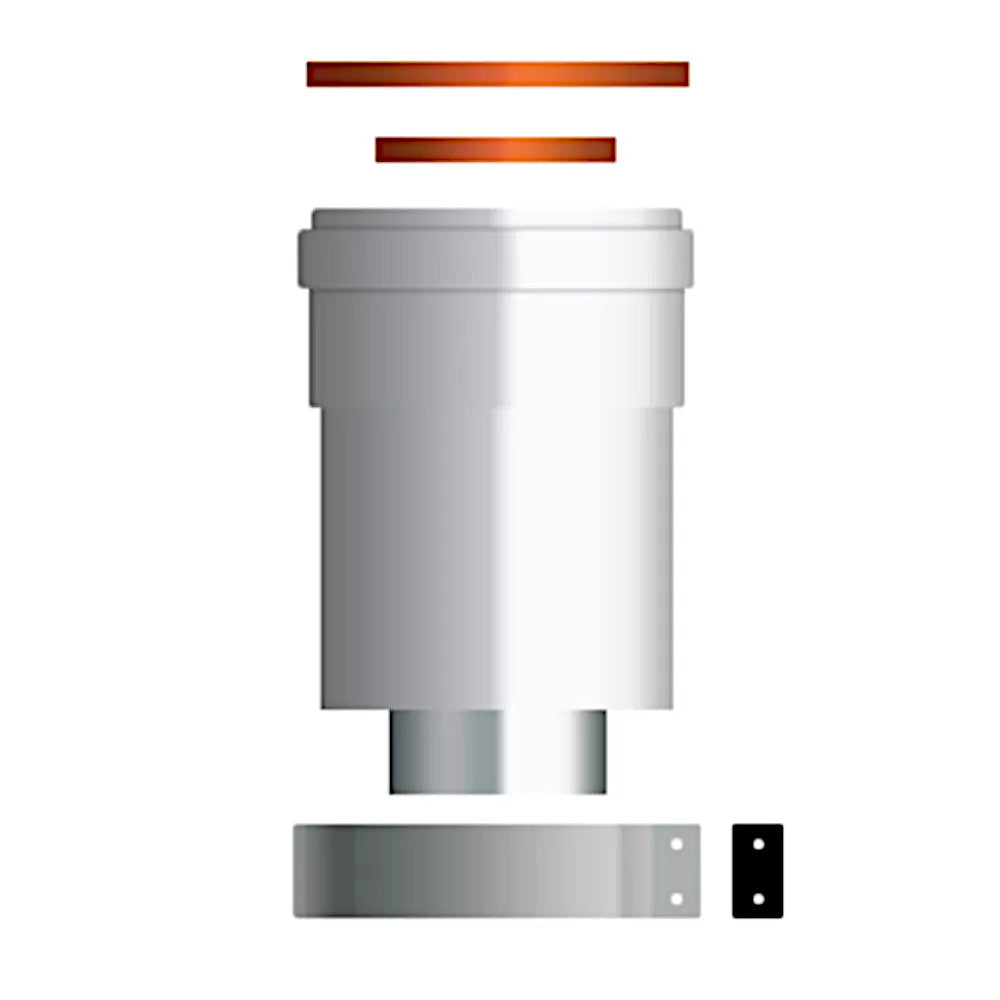P.Sys 80/125 alu/alu indítóidom ARISTON***
