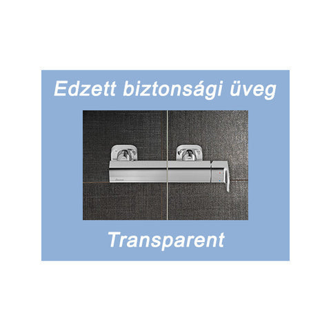 Ravak CRV2 90 zuhanykabin krómhatású + transparent