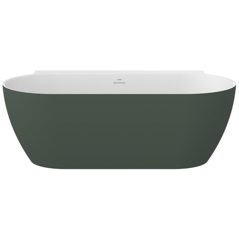 Ravak Freedom Wall II TEC akrilkád 1700x870 grey green/fehér, fehér lefolyó