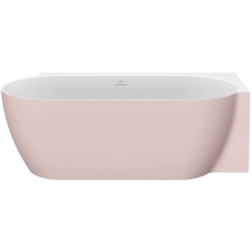 Ravak Freedom Corner II TEC R akrilkád 1750x860 alabaster pink/fehér