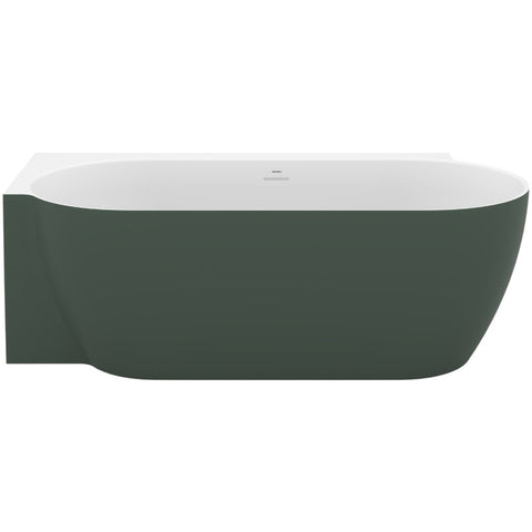 Ravak Freedom Corner II TEC L akrilkád 1750x860 grey green/fehér, fehér lefolyó