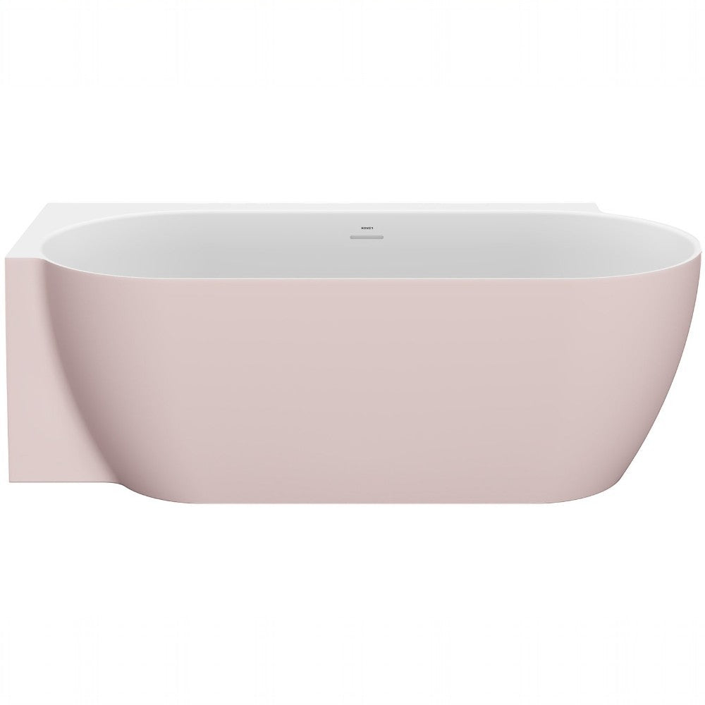 Ravak Freedom Corner II TEC L akrilkád 1750x860 alabaster pink/fehér, fehér lefolyó