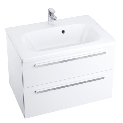 Ravak Chrome II SD 600 fürdőszobai szekrény mosdó alá fehér/fehér