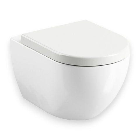 Ravak Uni Chrome WC ülőke, fehér