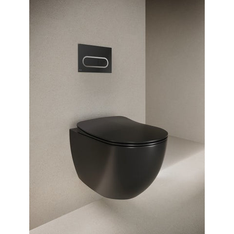 Ravak Chrome WC öblítő nyomólap fekete