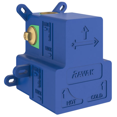 Ravak R-box 07E.50 R-box Vertical O2 alaptest a falba süllyesztett csaptelepekhez