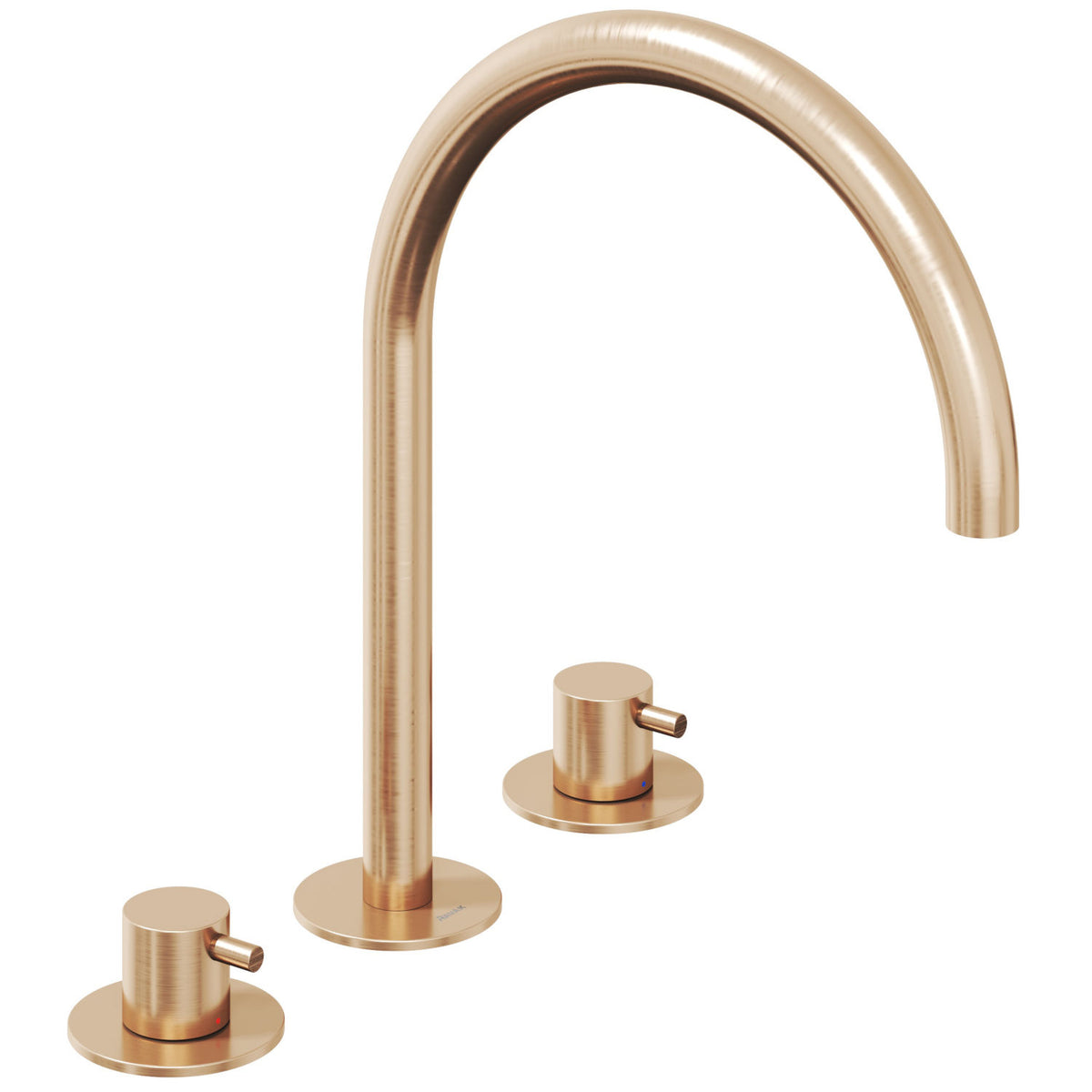 Ravak Espirit mosdócsaptelep, 3 furatos 270 mm, álló, leeresztő nélkül, rose gold