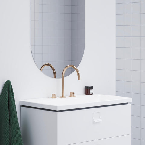 Ravak Espirit mosdócsaptelep, 3 furatos 270 mm, álló, leeresztő nélkül, rose gold
