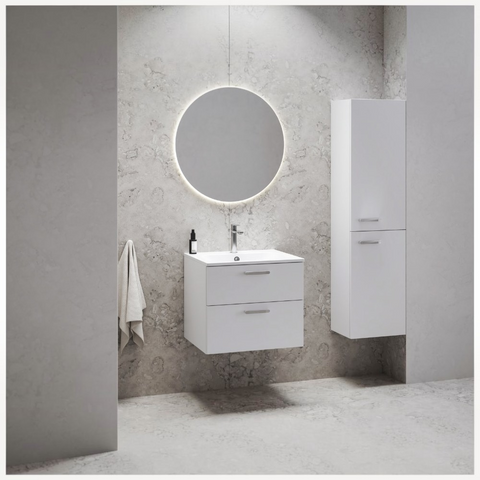 Ravak Chrome Slim 60 mosdó fehér, furattal