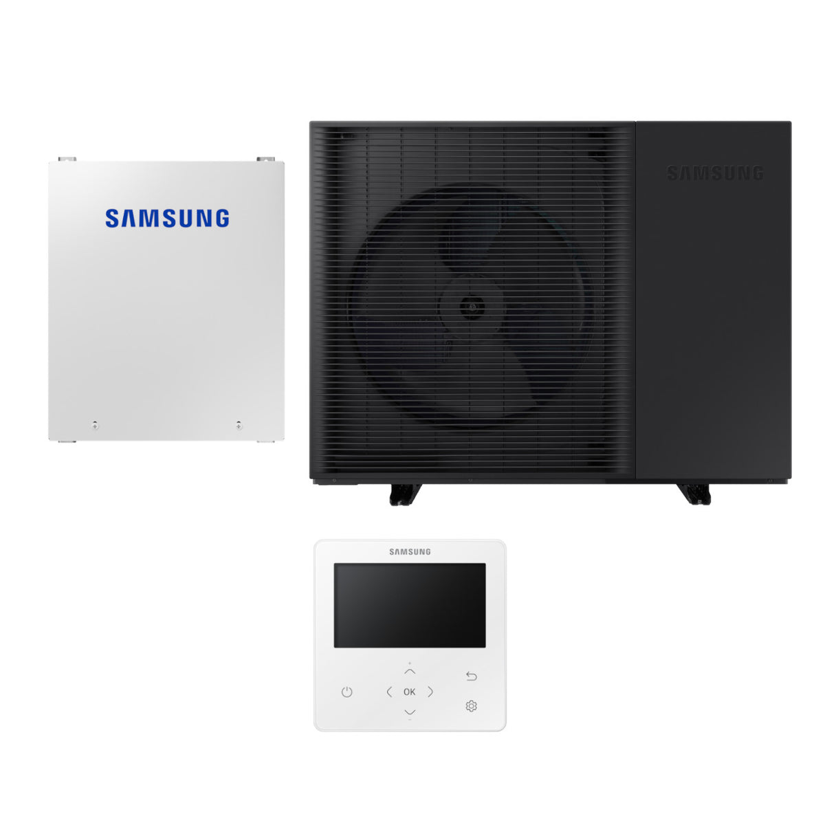 Samsung Mono R290 hőszivattyú 16 kW + vezérlő szett (szelepvezérlő + szabályzó), 1 fázis