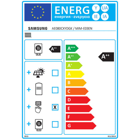 Samsung Mono R290 hőszivattyú 8 kW + vezérlő szett (szelepvezérlő + szabályzó), 3 fázis