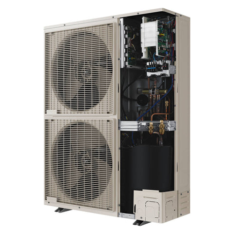 Samsung Split R410A hőszivattyú 16 kW + beltéri oldalfali Hydro egység + vezetékes szabályzó, 3 fázis