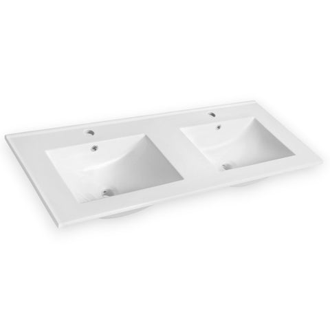 SAPHO SLIM dupla mosdó, 120x1,6x46cm (1601-120)